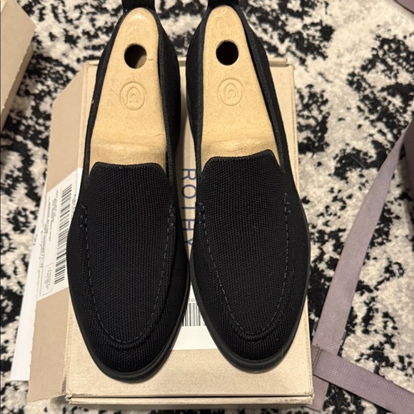 Rothy's Shoes - Rothy's Black Knit Penny Loafers